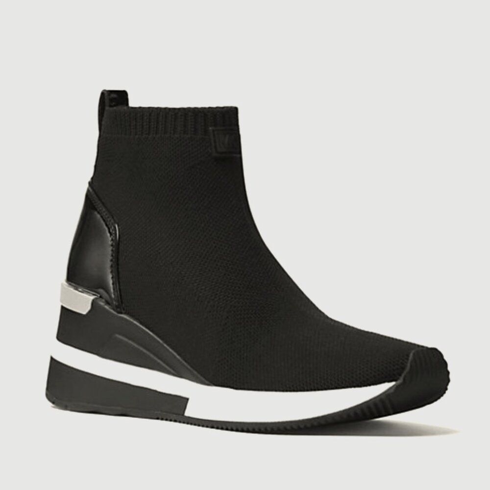 Michael Kors Skyler Stretch-Knit Sock Sneaker
